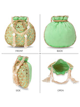 Sequin Potli Bag by Peora | Sparkling Ethnic Fashion Accessory

