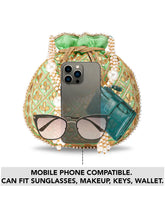 Sequin Potli Bag by Peora | Sparkling Ethnic Fashion Accessory

