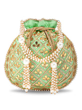 Sequin Potli Bag by Peora | Sparkling Ethnic Fashion Accessory


