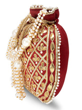 Sequin Potli Bag by Peora | Sparkling Ethnic Fashion Accessory


