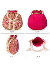 Sequin Potli Bag by Peora | Sparkling Ethnic Fashion Accessory

