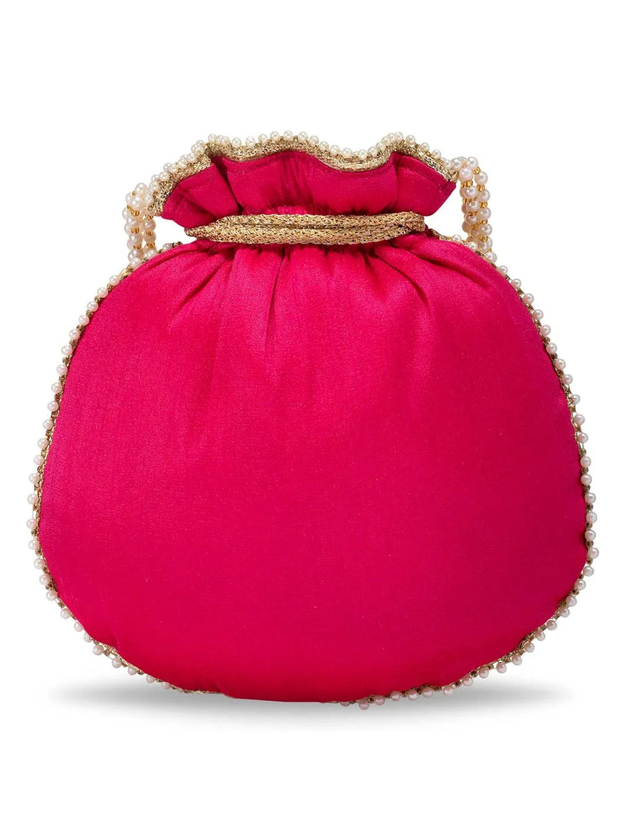 Sequin Potli Bag by Peora | Sparkling Ethnic Fashion Accessory

