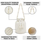 Wristlet Potli Bag – Elegant Ethnic Accessory | Peora