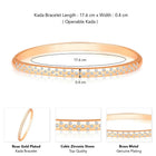 Sophistication CZ Bracelet by Peora – Refined Fashion Jewellery

