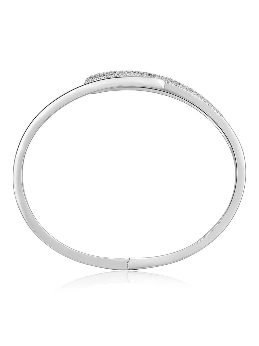 Sparkling Elegance Dazzling CZ Kada