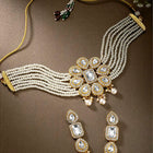 Pearl Choker Set by Peora | Graceful Pearl Fashion Jewellery

