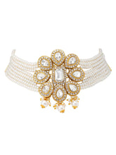 Pearl Choker Set by Peora | Graceful Pearl Fashion Jewellery

