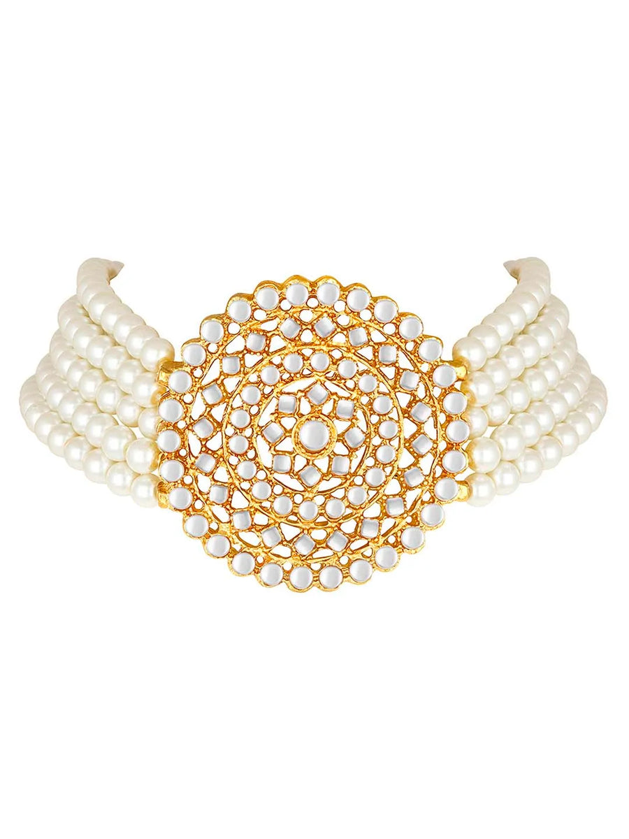Pearl Choker Set – Classic Elegance Redefined | Peora

