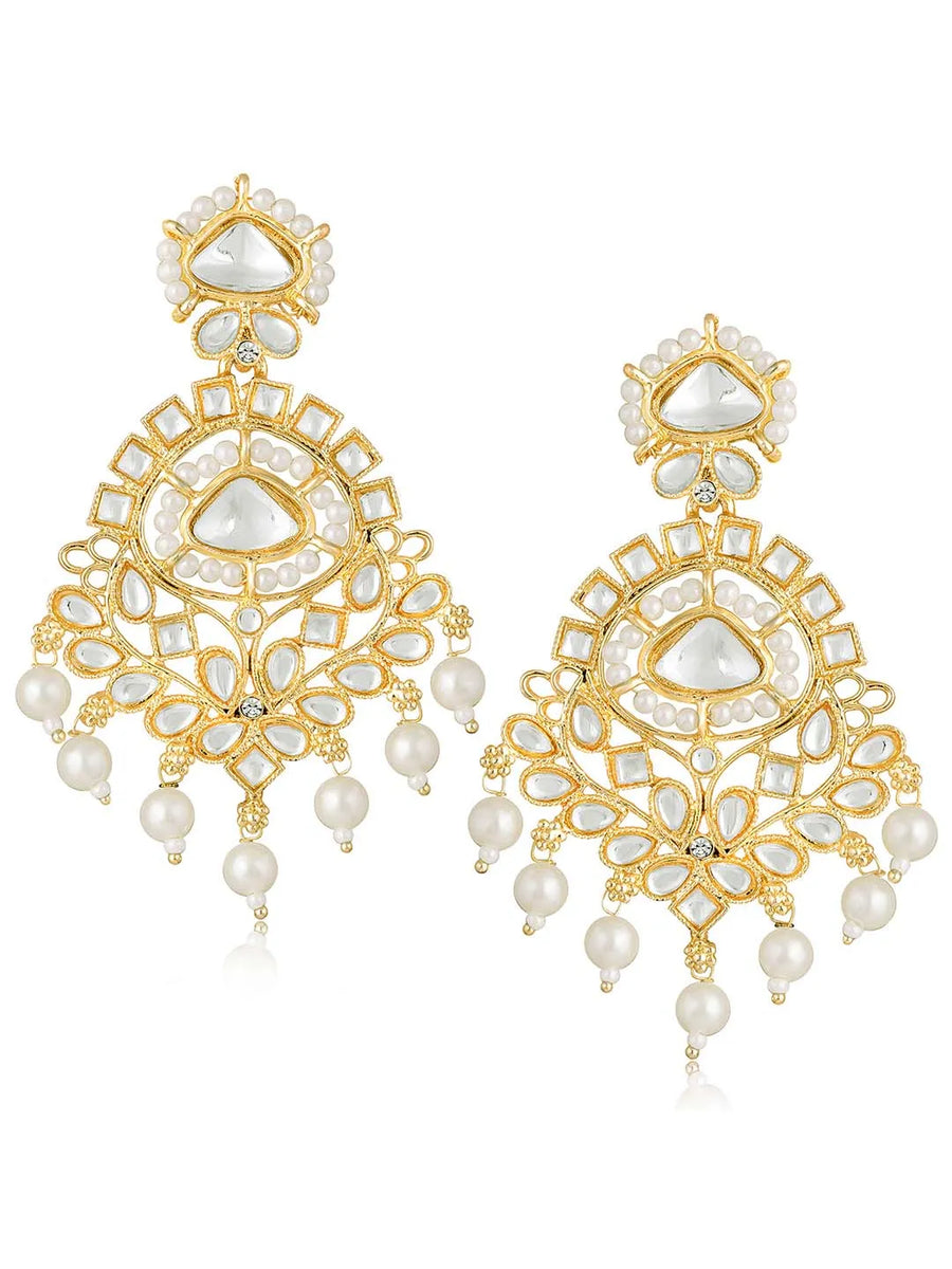 Pearl Aura Dangle Earrings – Sophisticated Jewellery by Peora

