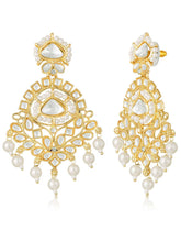 Pearl Aura Dangle Earrings – Sophisticated Jewellery by Peora

