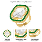 Glow Bold Ring | Radiant Statement Jewellery by Peora

