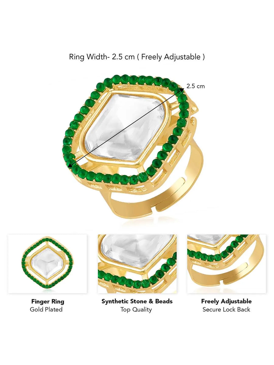 Glow Bold Ring | Radiant Statement Jewellery by Peora

