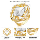 Glow Bold Ring | Radiant Statement Jewellery by Peora

