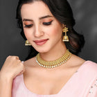 Short Necklace Set – Elegant & Lightweight Jewellery Designs | Peora