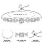 Cubic Zirconia Bracelet – Elegant Stone Jewellery by Peora

