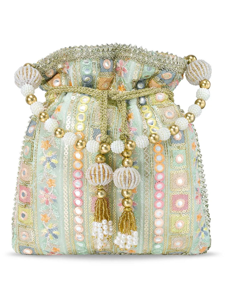 Elegant Wristlet – Stylish Ethnic Clutch for Women | Peora