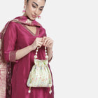 Elegant Wristlet – Stylish Ethnic Clutch for Women | Peora
