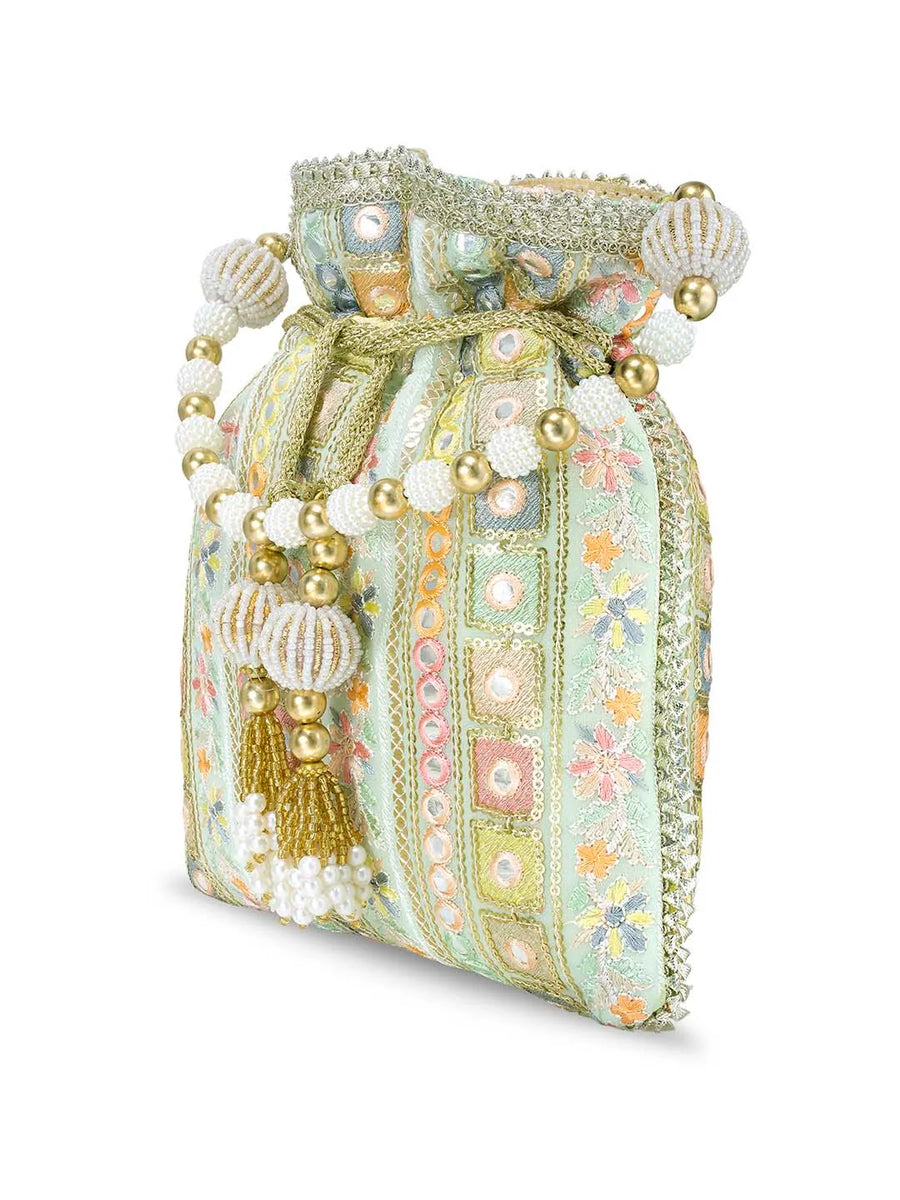 Elegant Wristlet – Stylish Ethnic Clutch for Women | Peora