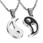 Yin Yang Puzzle Set – Symbolic Couple Jewellery | Peora