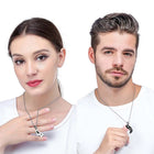 Yin Yang Puzzle Set – Symbolic Couple Jewellery | Peora