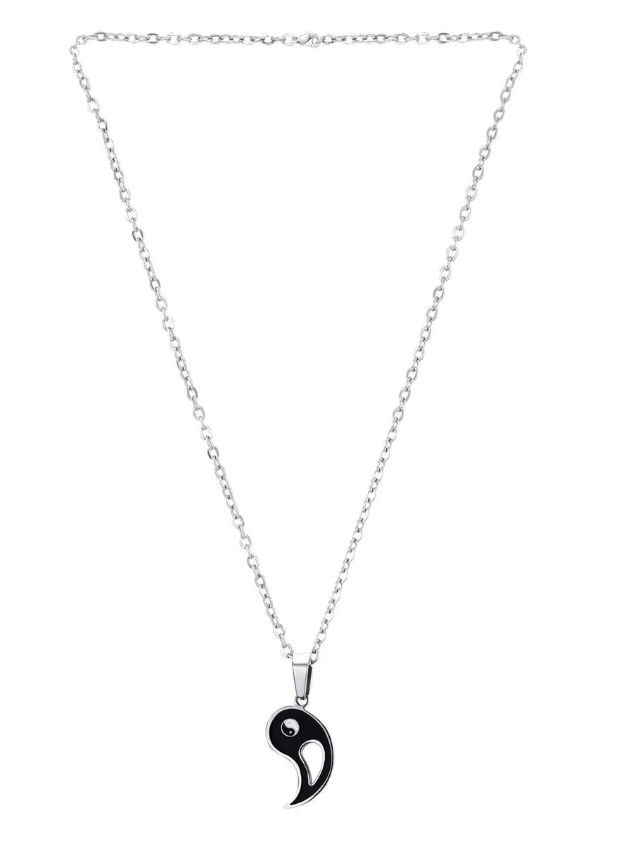 Yin Yang Puzzle Set – Symbolic Couple Jewellery | Peora