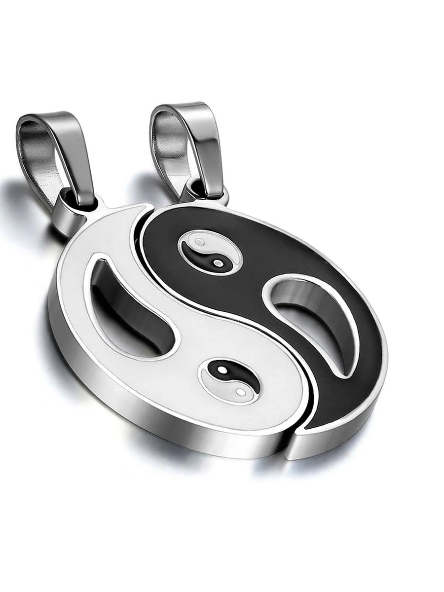 Yin Yang Puzzle Set – Symbolic Couple Jewellery | Peora