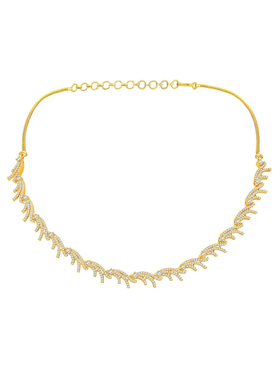 CZ Necklace Set – Luxe Cubic Zirconia Jewellery by Peora
