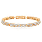 Shimmering CZ Bracelet by Peora | Sparkling Fashion Jewellery for Women

