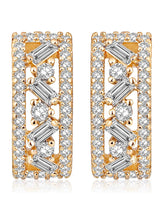 Hoop Earrings with Arcs by Peora – Contemporary Fashion Jewellery

