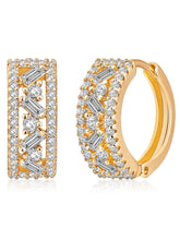 Hoop Earrings with Arcs by Peora – Contemporary Fashion Jewellery

