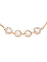 Romantic Hearts CZ Bracelet by Peora – Love-Inspired Fashion Jewellery

