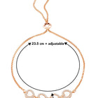 Romantic Hearts CZ Bracelet by Peora – Love-Inspired Fashion Jewellery

