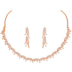 CZ Necklace Set – Luxe Cubic Zirconia Jewellery by Peora
