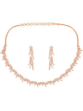 CZ Necklace Set – Luxe Cubic Zirconia Jewellery by Peora
