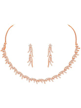 CZ Necklace Set – Luxe Cubic Zirconia Jewellery by Peora
