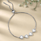 Romantic Hearts CZ Bracelet by Peora – Love-Inspired Fashion Jewellery

