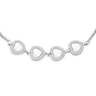 Romantic Hearts CZ Bracelet by Peora – Love-Inspired Fashion Jewellery

