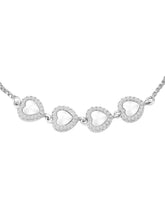 Romantic Hearts CZ Bracelet by Peora – Love-Inspired Fashion Jewellery

