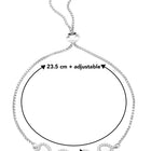 Romantic Hearts CZ Bracelet by Peora – Love-Inspired Fashion Jewellery

