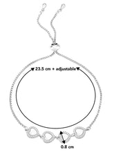 Romantic Hearts CZ Bracelet by Peora – Love-Inspired Fashion Jewellery

