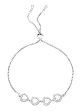 Romantic Hearts CZ Bracelet by Peora – Love-Inspired Fashion Jewellery

