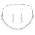 CZ Necklace Set – Luxe Cubic Zirconia Jewellery by Peora
