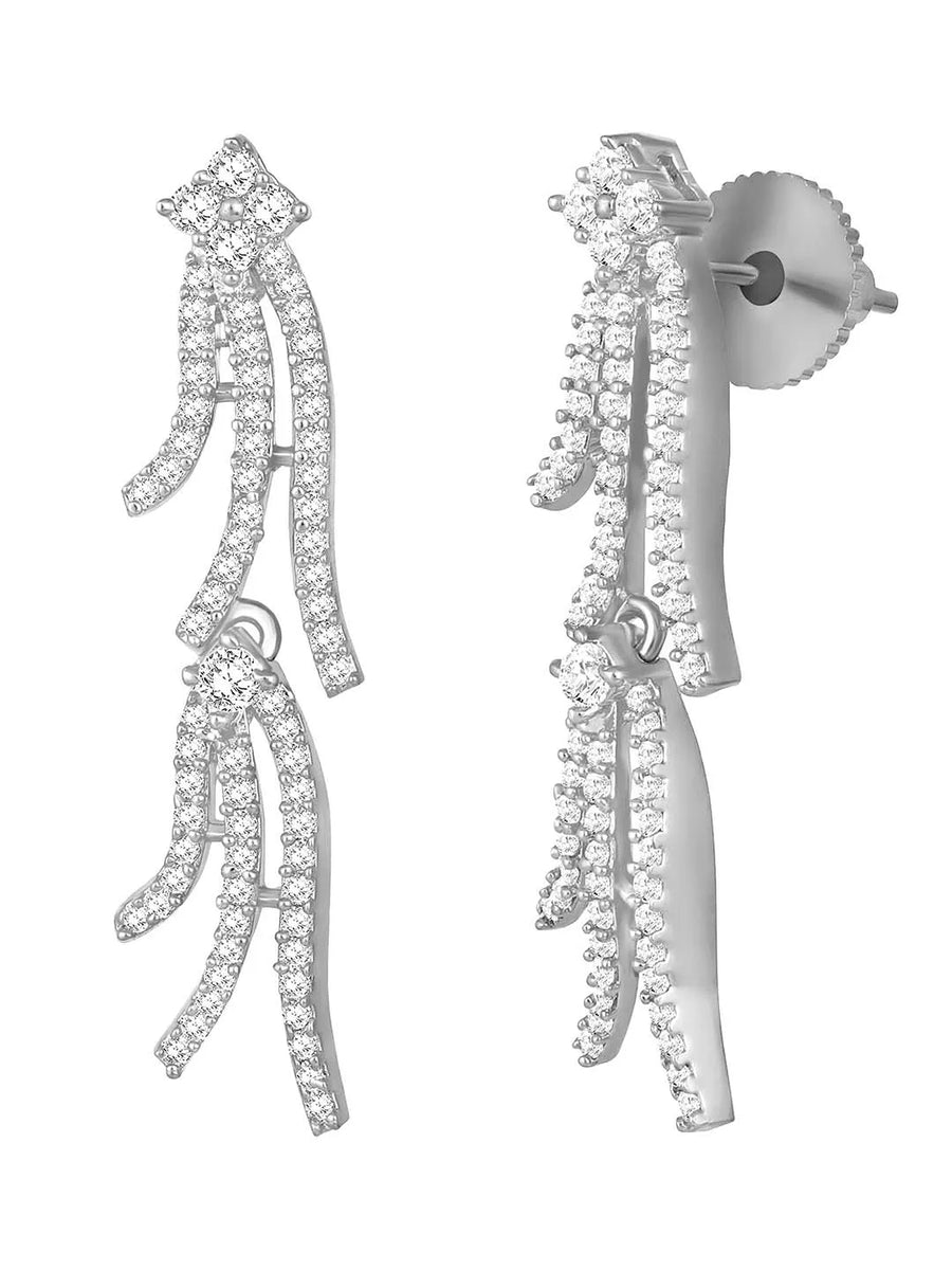 CZ Necklace Set – Luxe Cubic Zirconia Jewellery by Peora
