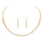 CZ Necklace Set – Dazzling Stone Jewellery by Peora
