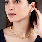 CZ Necklace Set – Dazzling Stone Jewellery by Peora
