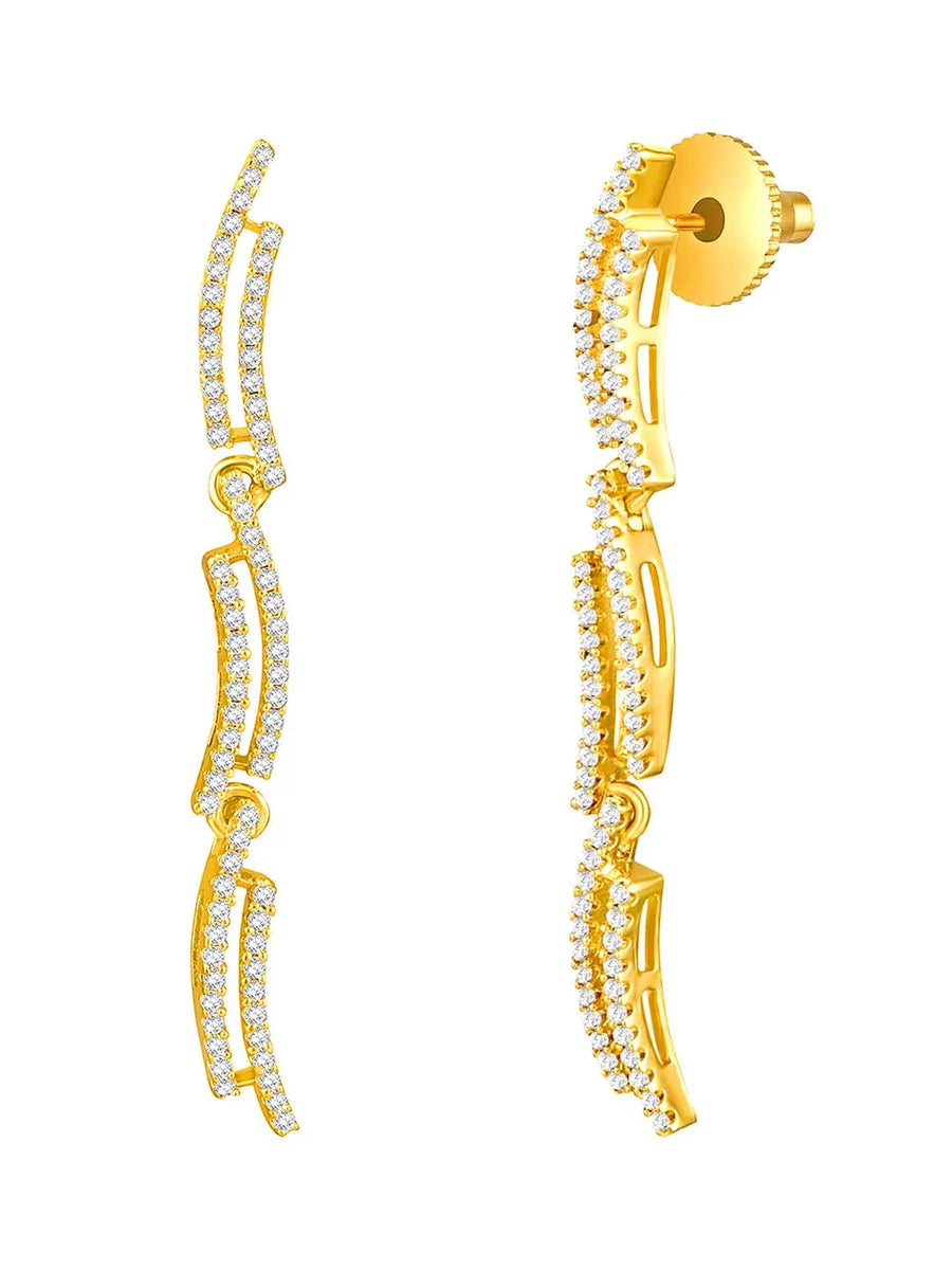 CZ Necklace Set – Dazzling Stone Jewellery by Peora
