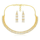 CZ Necklace Set – Sparkling Cubic Zirconia Elegance | Peora