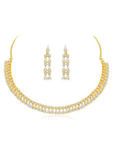 CZ Necklace Set – Sparkling Cubic Zirconia Elegance | Peora