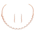 CZ Necklace Set – Dazzling Stone Jewellery by Peora

