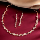 CZ Necklace Set – Dazzling Stone Jewellery by Peora
